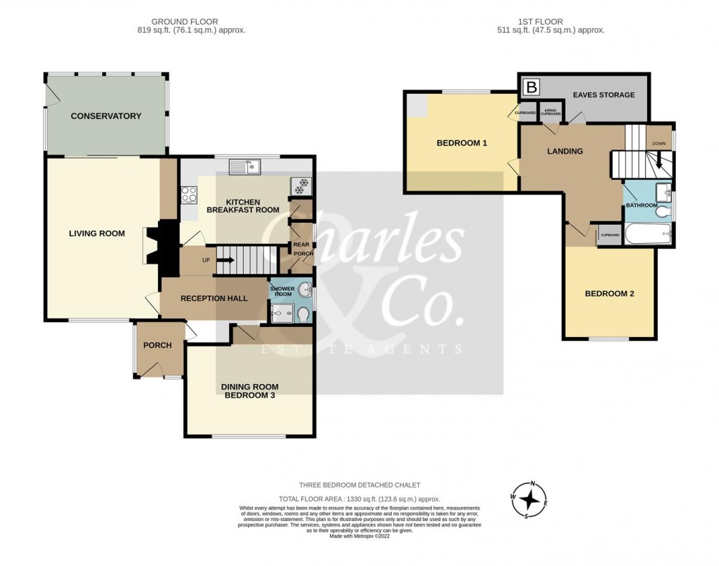 Floorplan for Pett Road, Pett