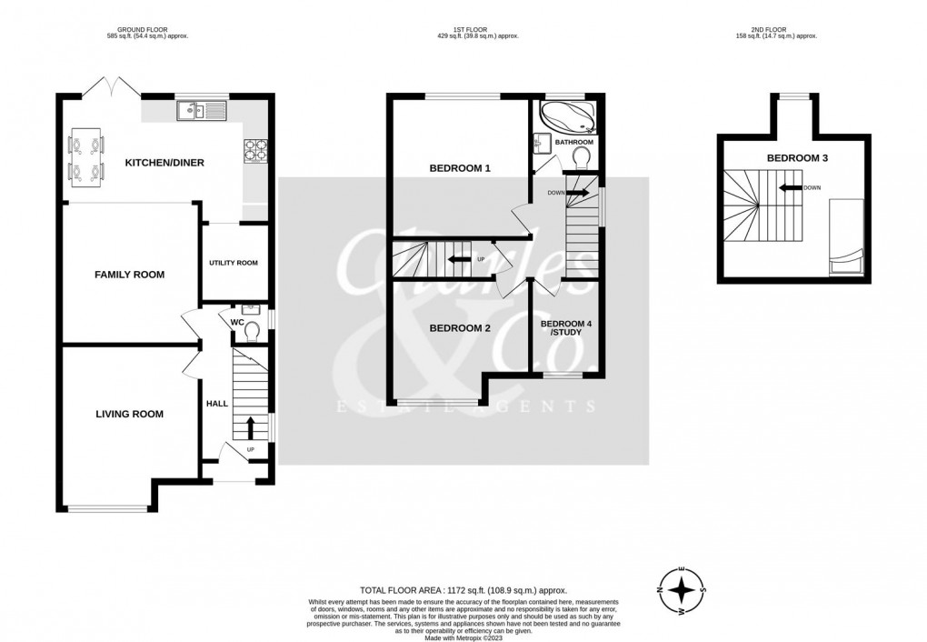 Floorplan for Old London Road, Hastings