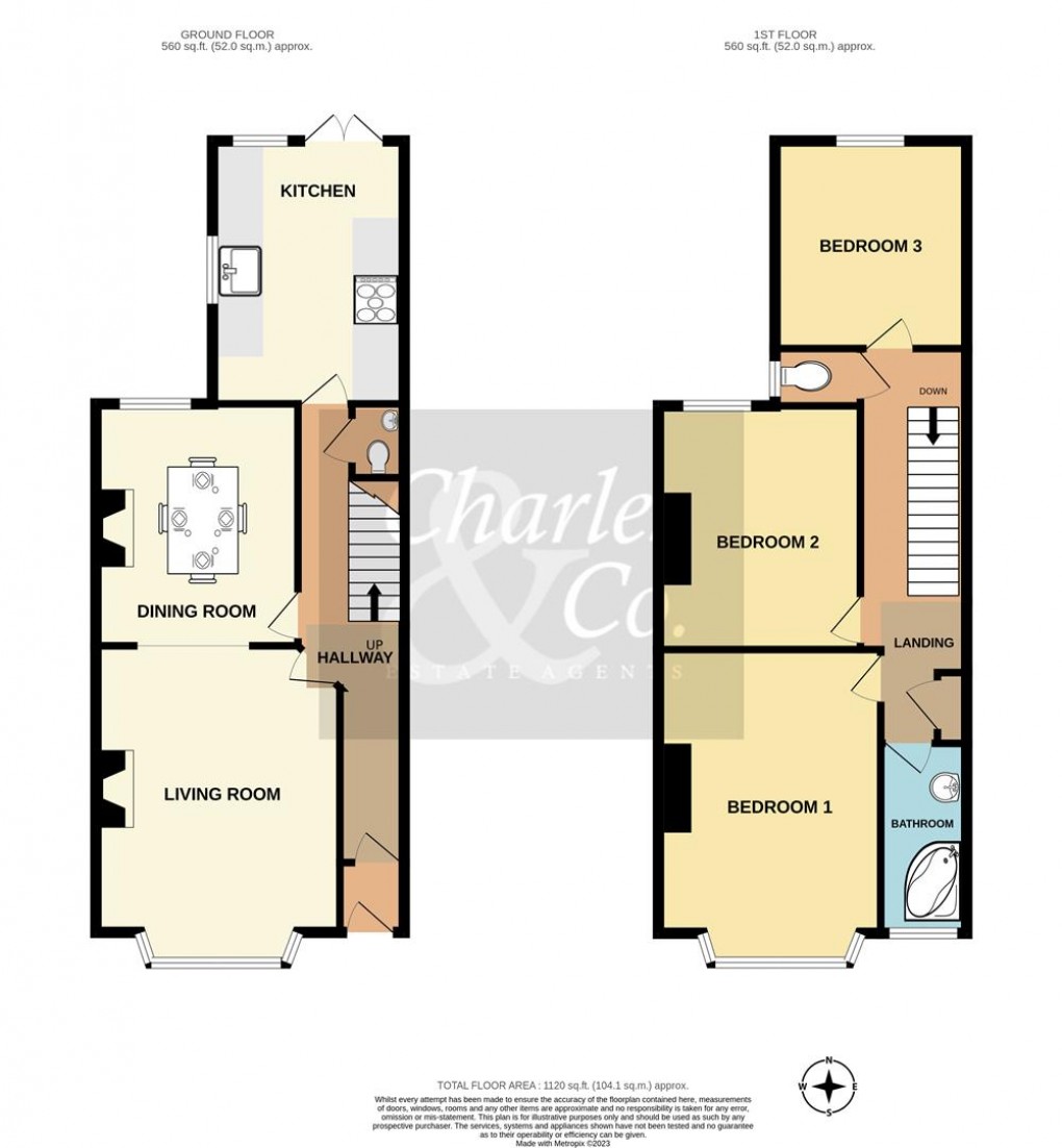 Floorplan for Berlin Road, Hastings