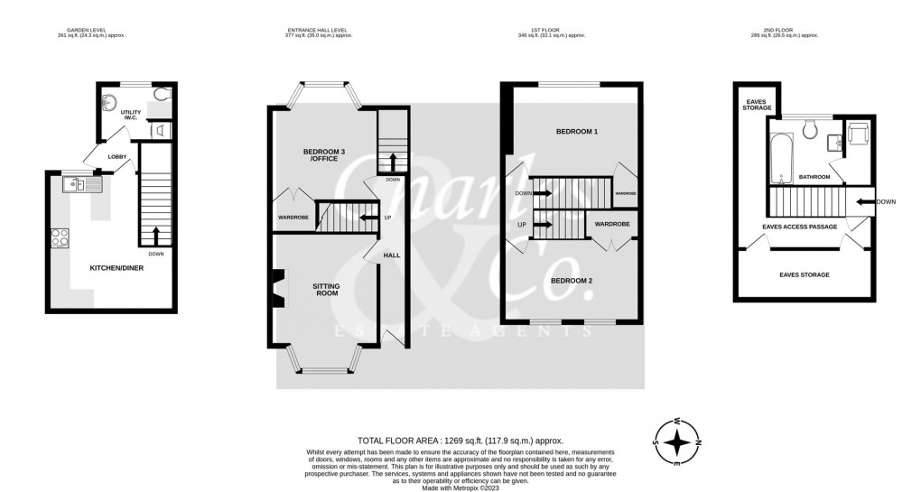 Floorplan for Ashburnham Road, Hastings