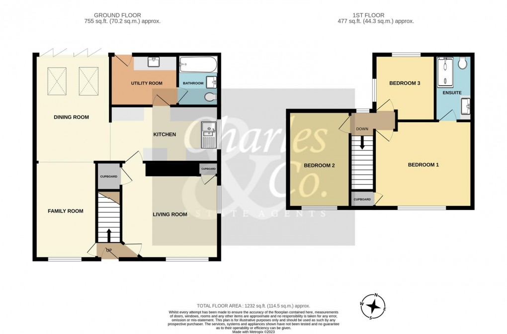 Floorplan for Pett Road, Pett