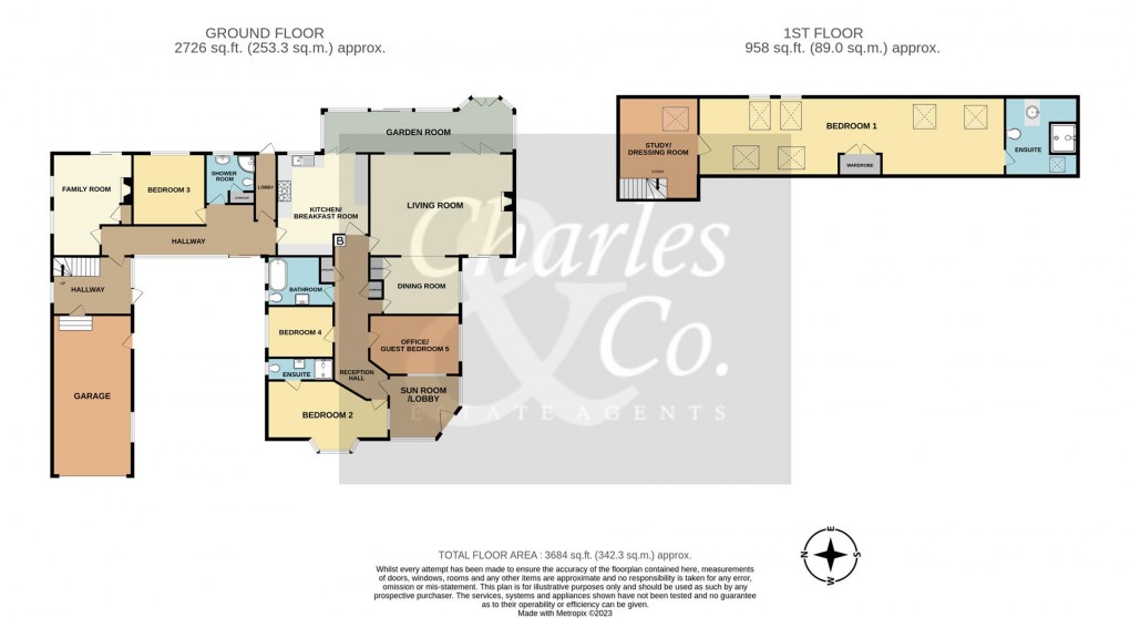 Floorplan for Rockmead Road, Fairlight