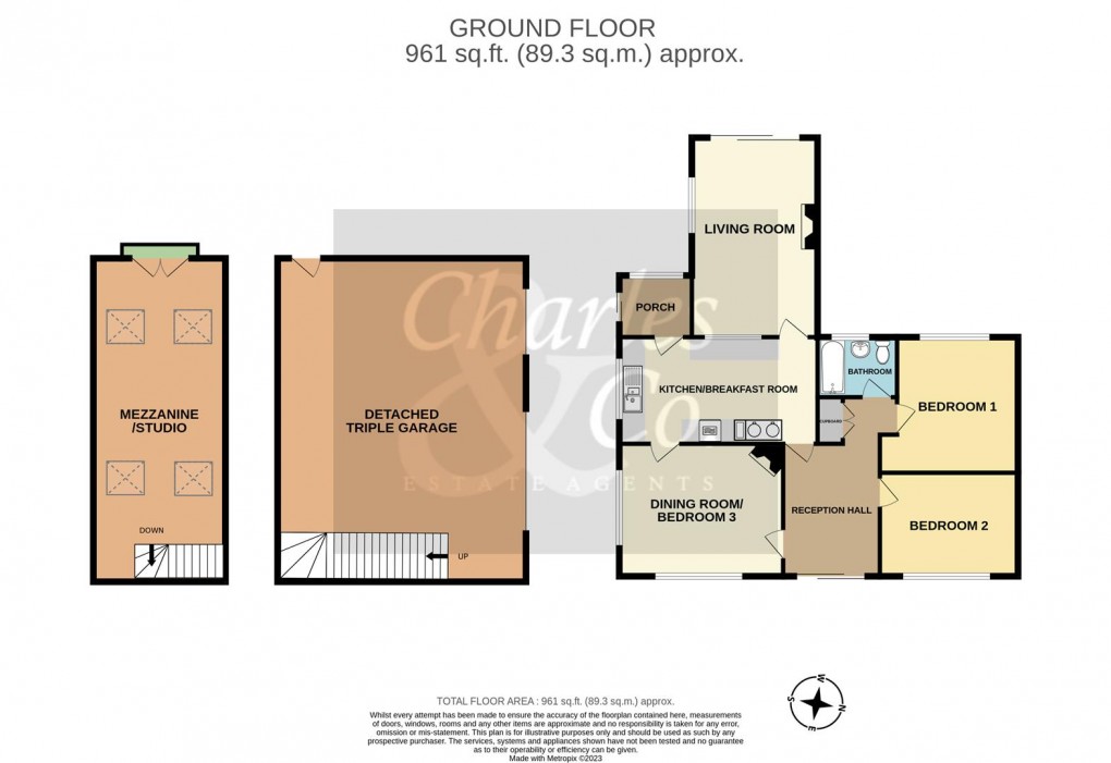 Floorplan for Pett Road, Pett