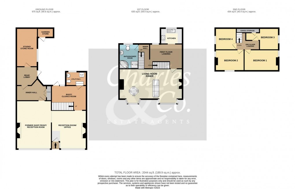 Floorplan for Ferry Road, Rye