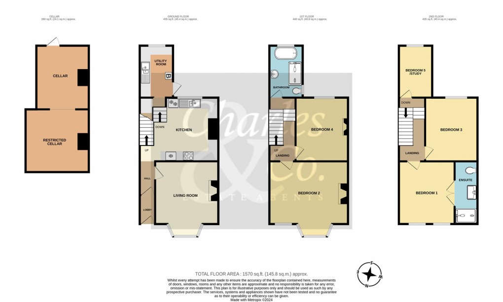 Floorplan for Mount Pleasant Road, Hastings