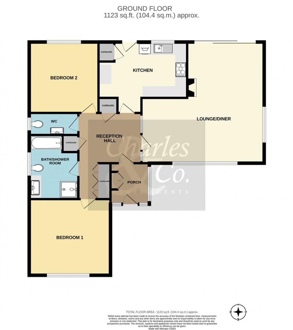 Floorplan for Elphinstone Road, Hastings