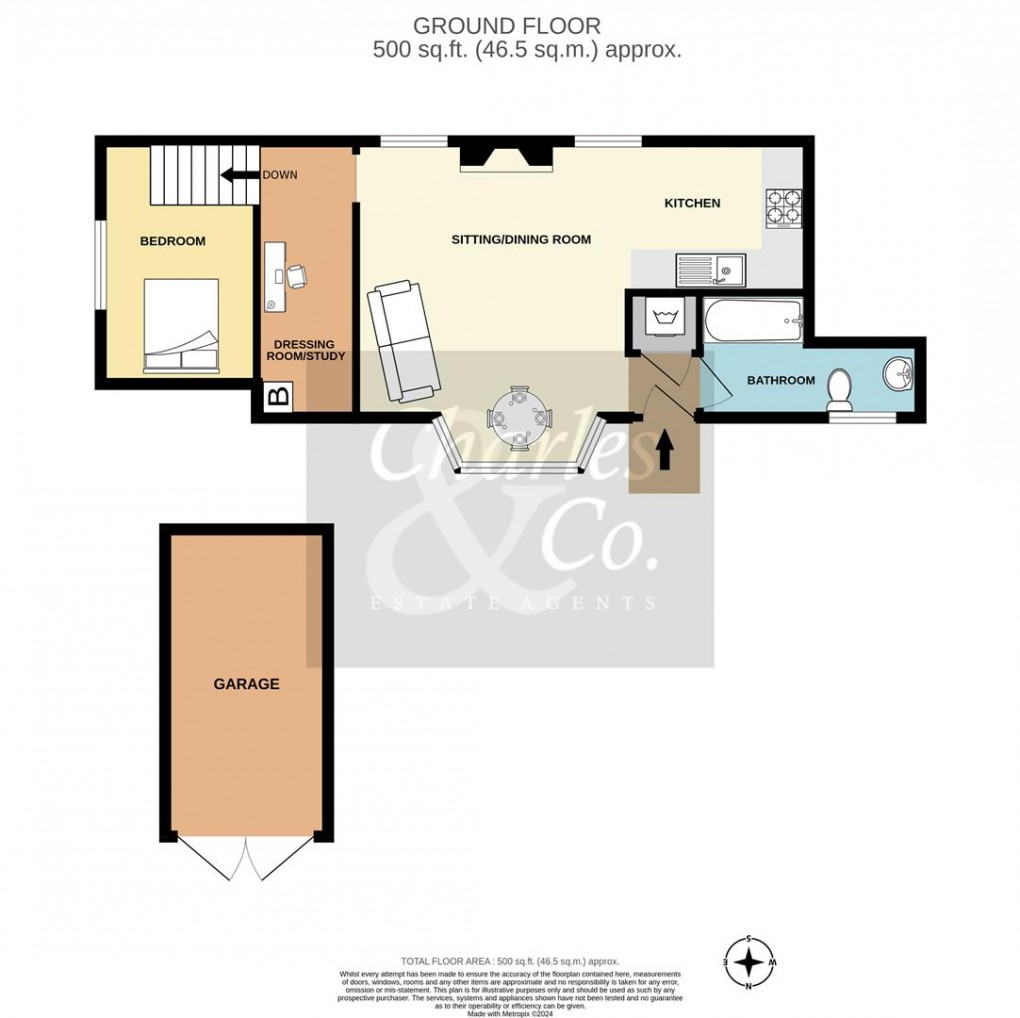 Floorplan for Victoria Road, St. Leonards-On-Sea