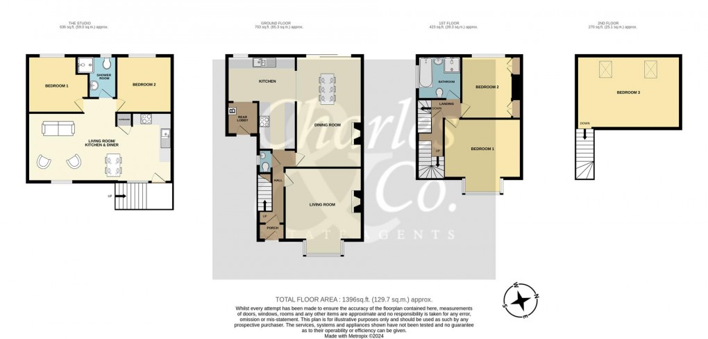 Floorplan for Eight Acre Lane, Three Oaks