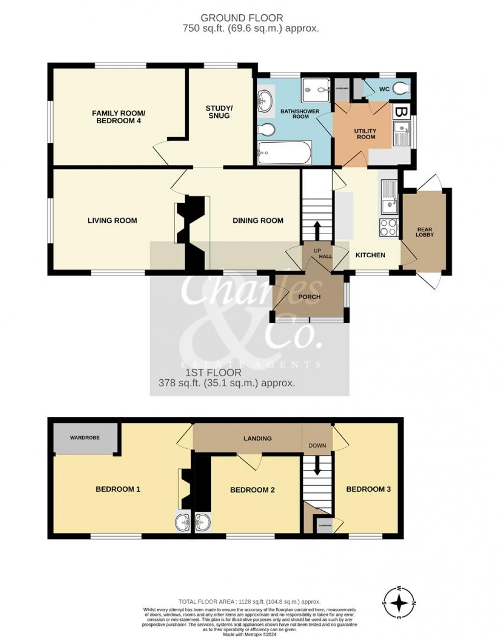 Floorplan for Pett Road, Pett