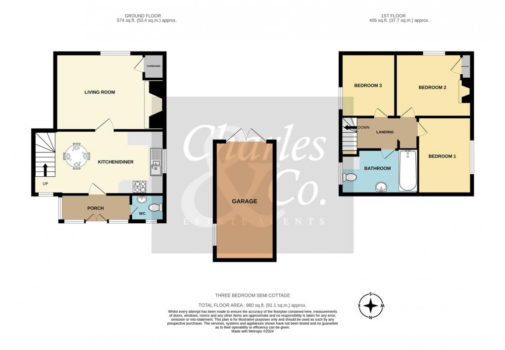 Floorplan for Pett Road, Pett