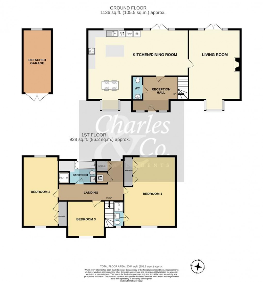 Floorplan for Canal Bank, Pett Level