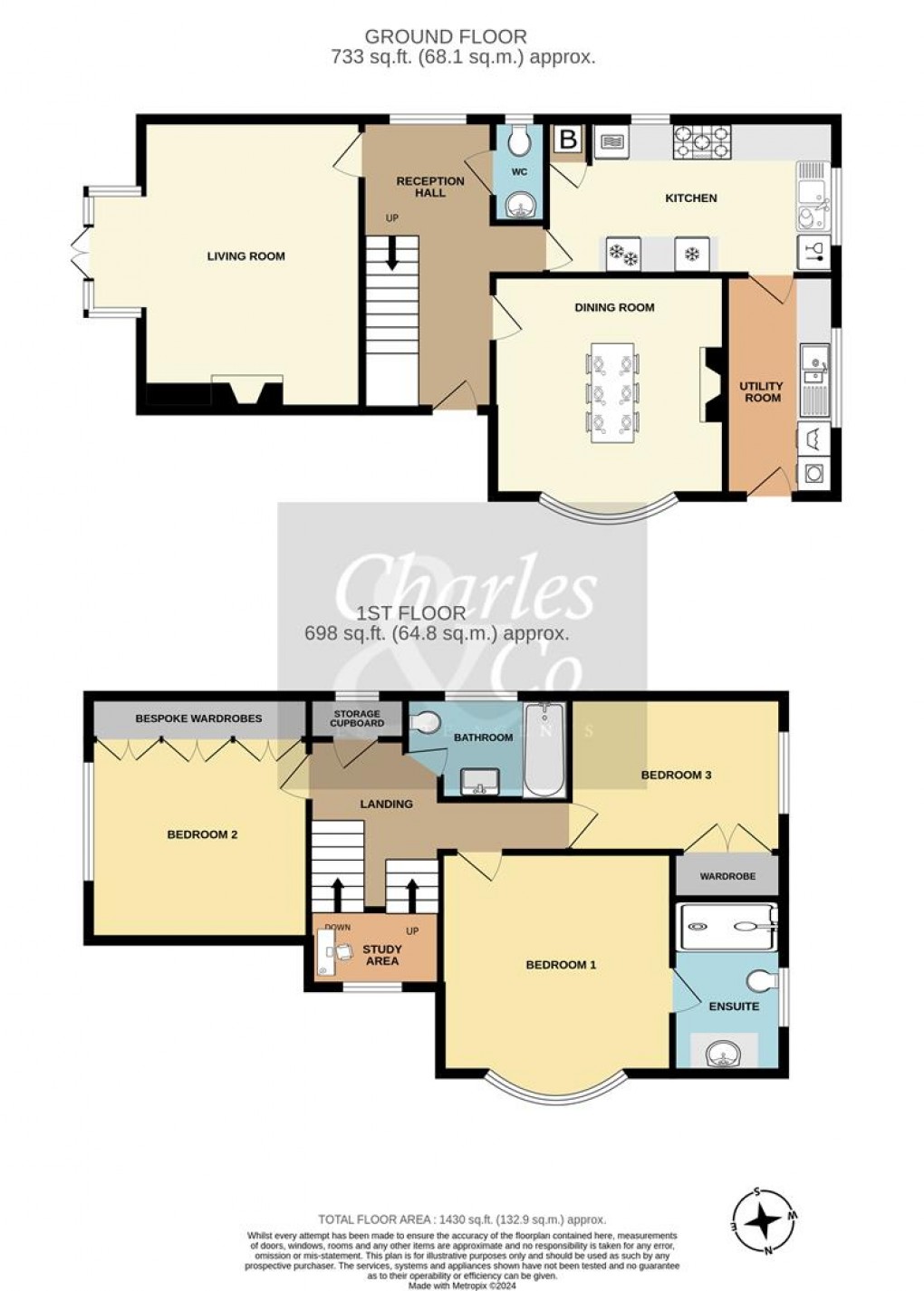 Floorplan for Langham Road, Hastings