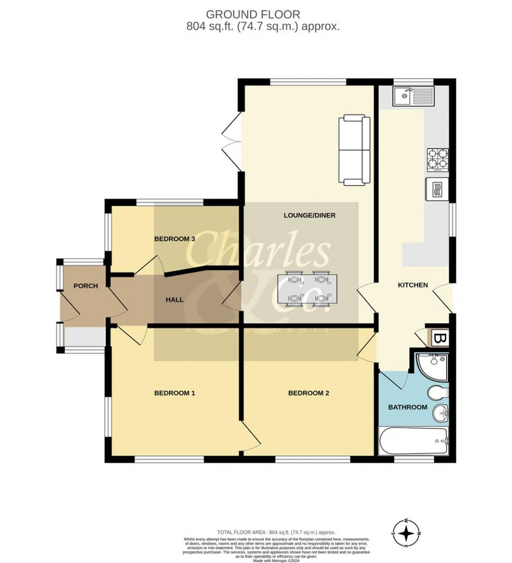 Floorplan for Wilmington Road, Hastings