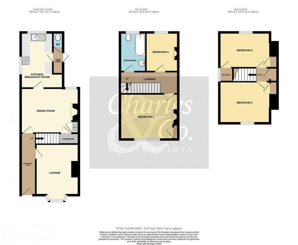 Floorplan for Ferry Road, Rye