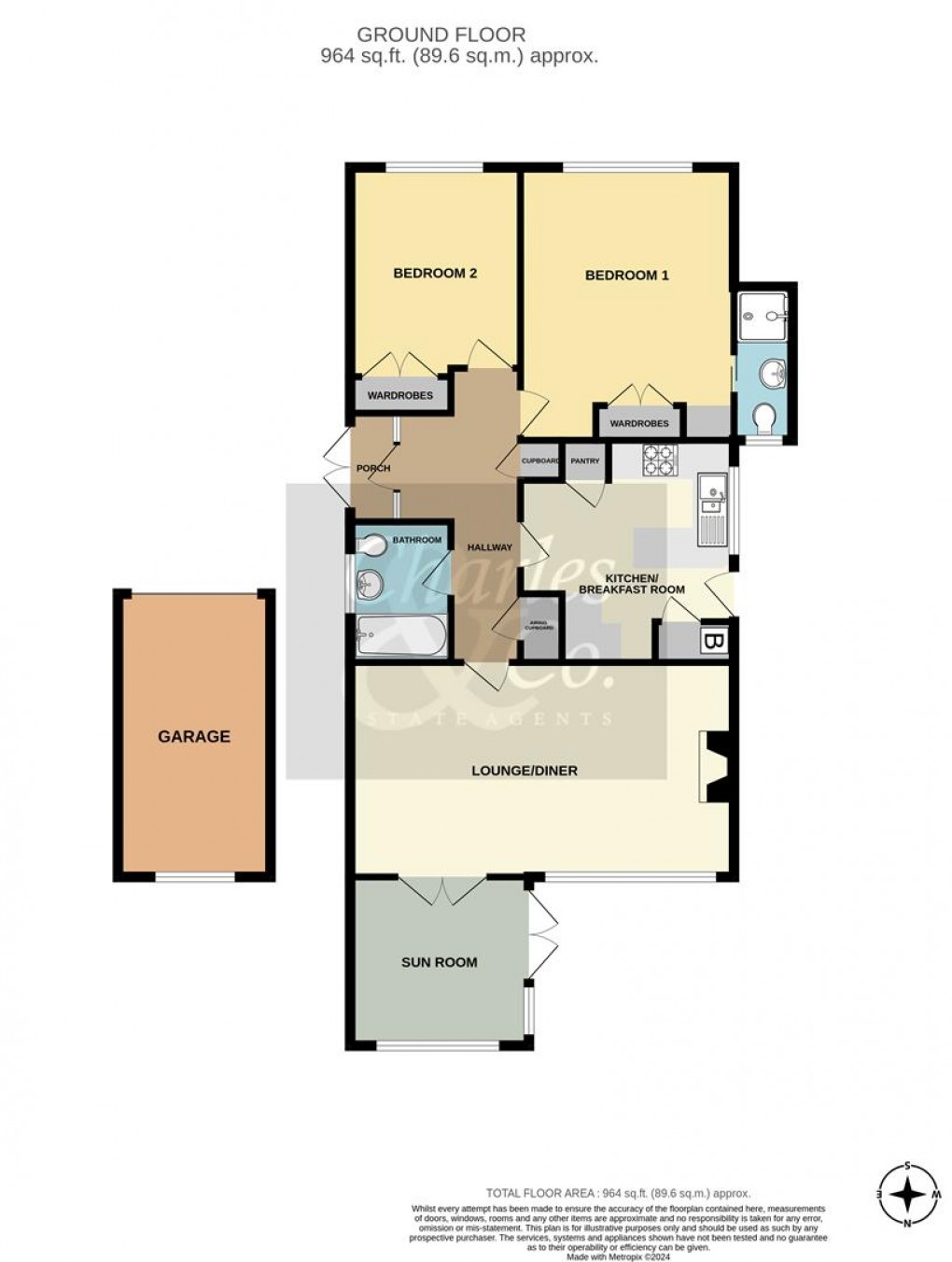 Floorplan for Farley Way, Fairlight