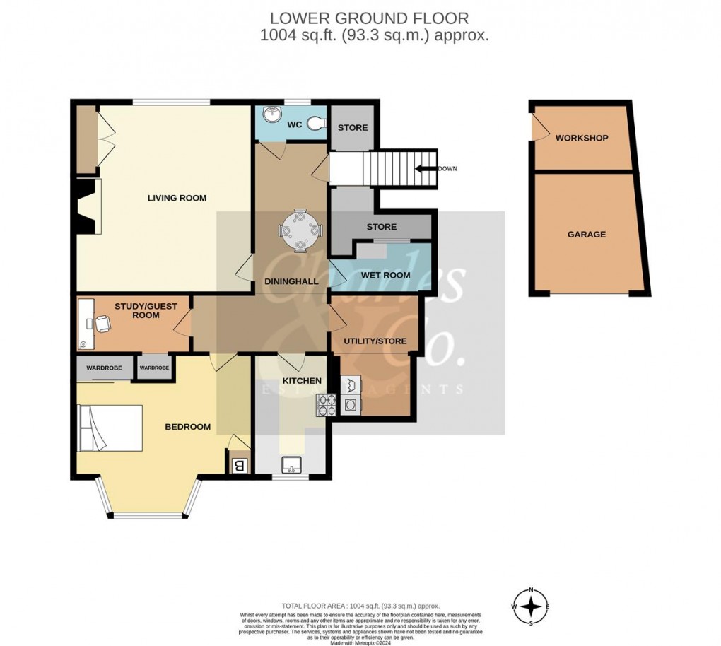 Floorplan for Pevensey Road, St. Leonards-On-Sea