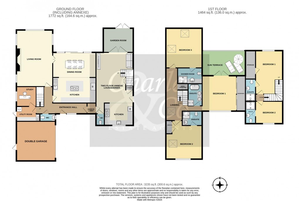 Floorplan for Briar Close, Fairlight