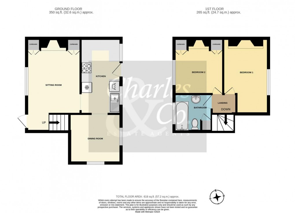 Floorplan for Woods Passage, Hastings