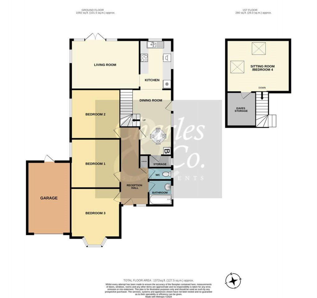 Floorplan for Harley Shute Road, St. Leonards-On-Sea