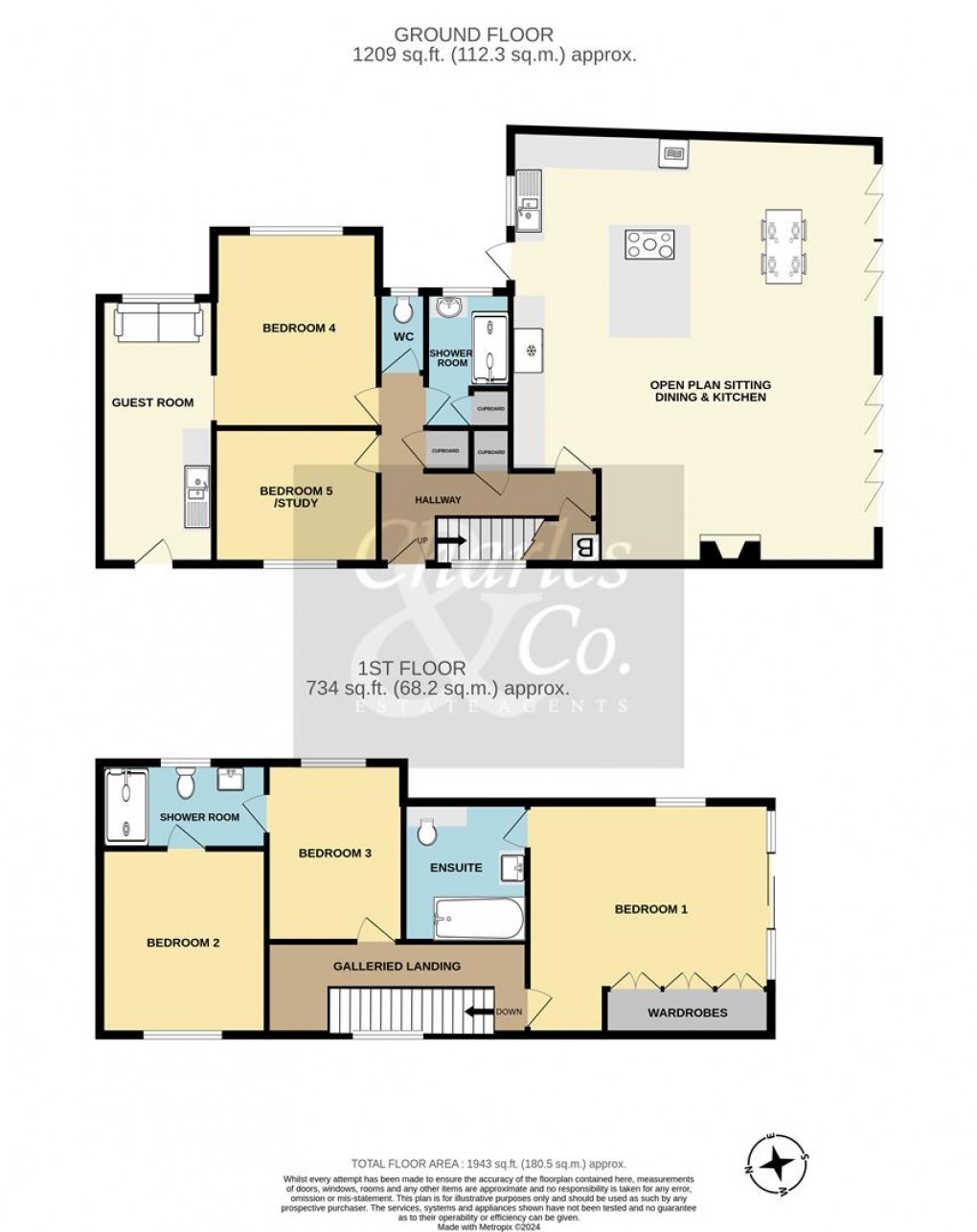 Floorplan for Collier Road, Hastings