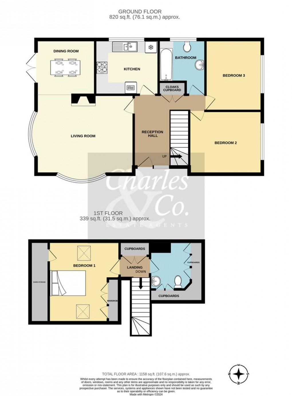 Floorplan for Marsham Brook Lane, Pett Level