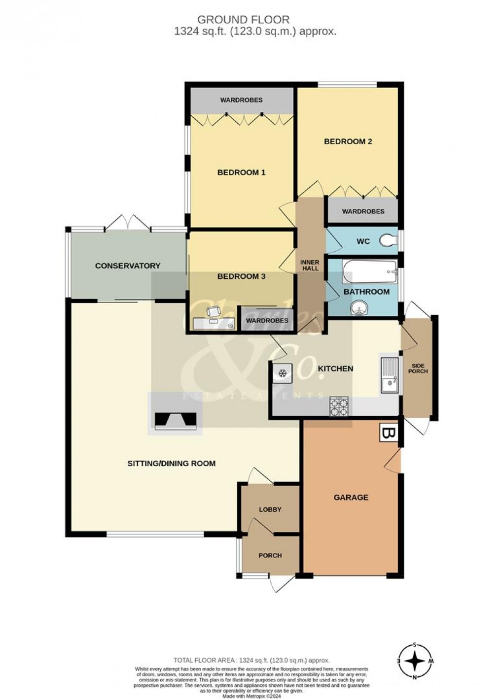 Floorplan for Stockdale, Fairlight