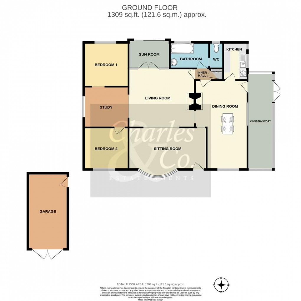 Floorplan for Cliff End Lane, Pett Level