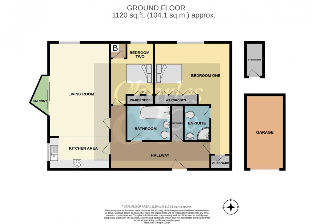 Floorplan for White Rock Road, Hastings