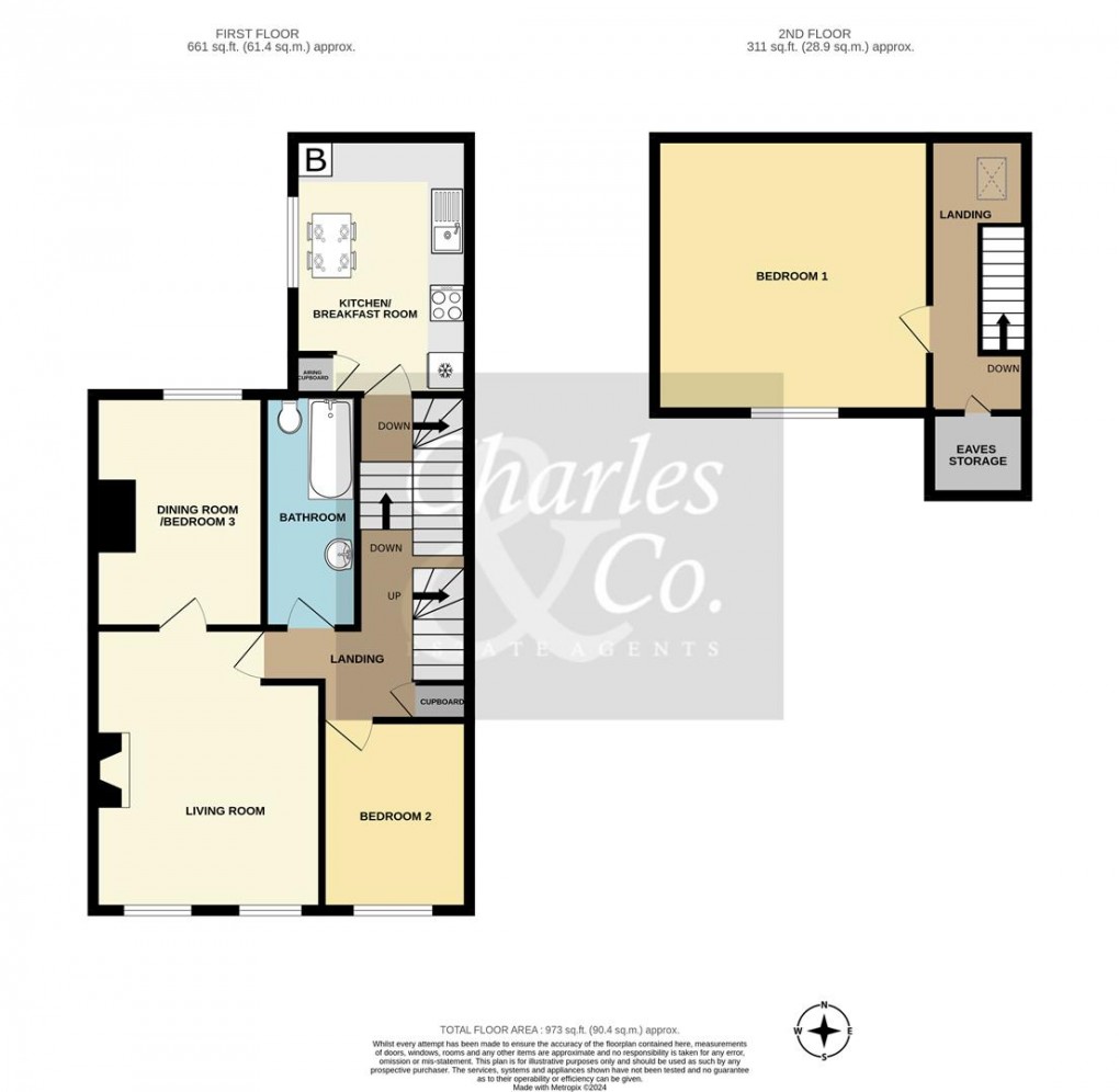 Floorplan for East Ascent, St. Leonards-On-Sea