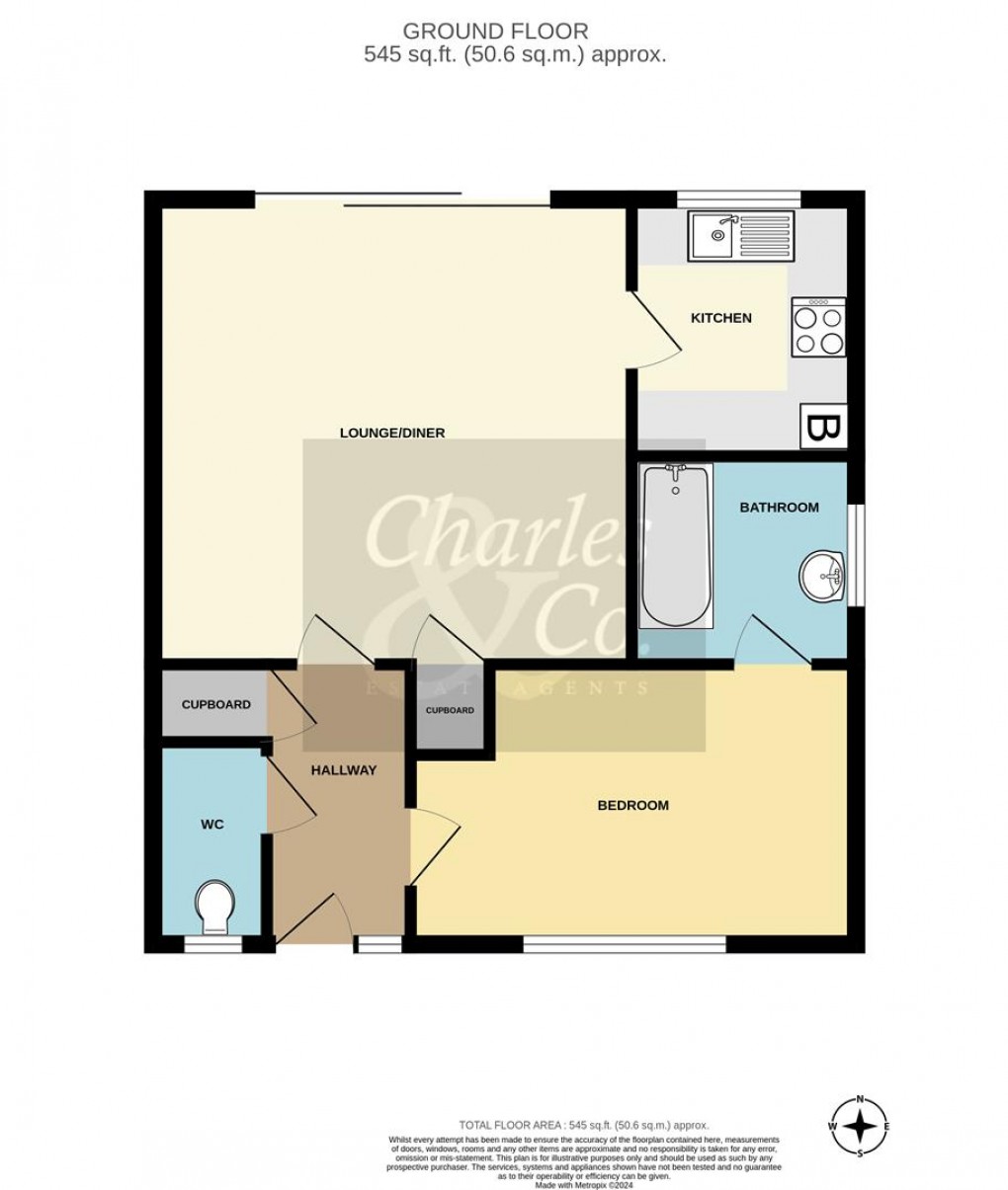 Floorplan for Old London Road, Hastings